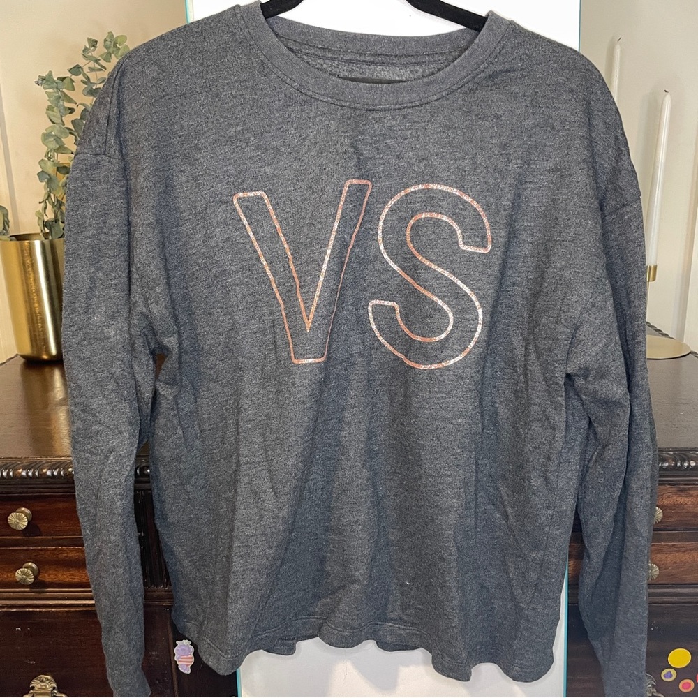 Victoria Secret Sport sweatshirt with glitter graphic